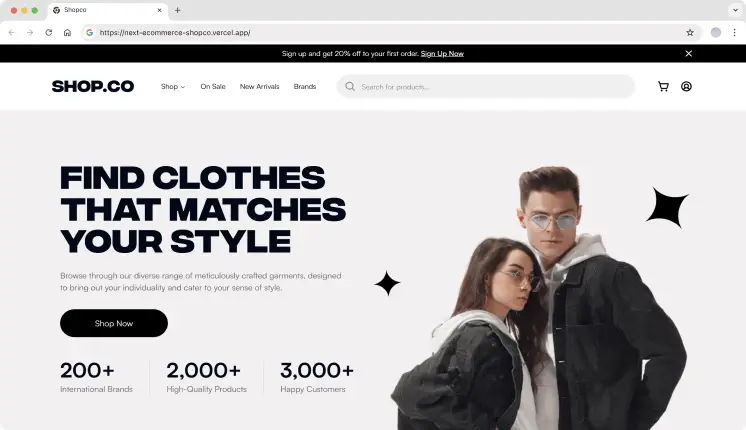 Shopco Nextjs Landing Page Template