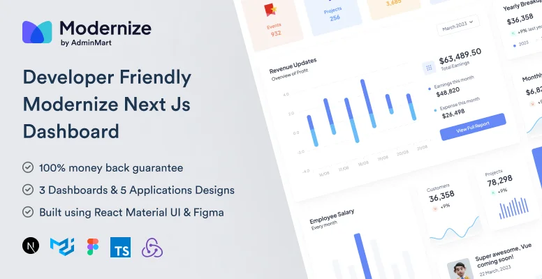 Modernize Pro Nextjs Admin Template