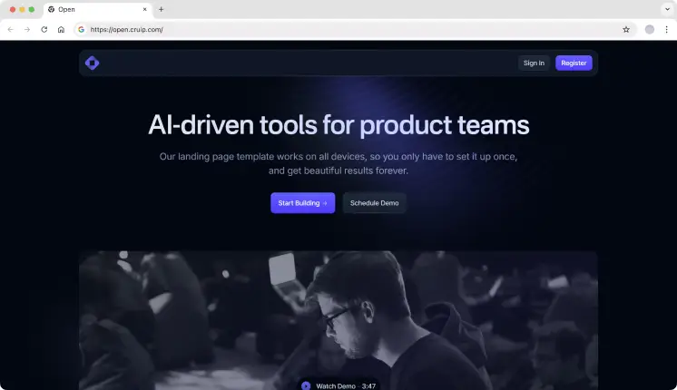 Open Nextjs Template