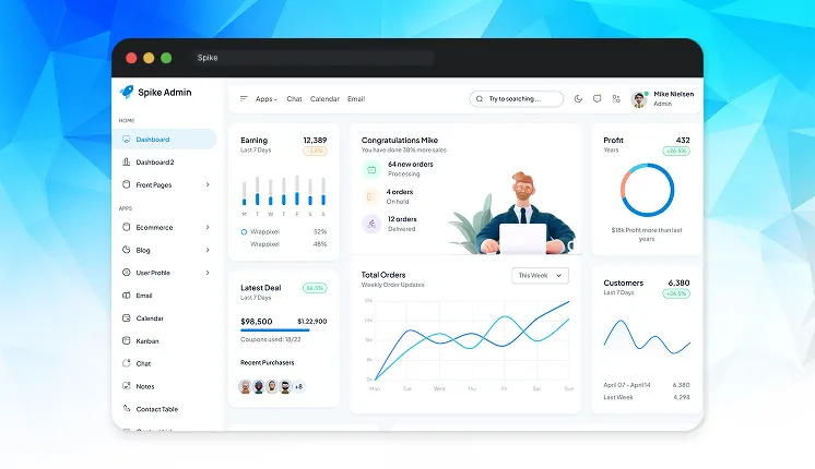 Spike Bootstrap Sidebar