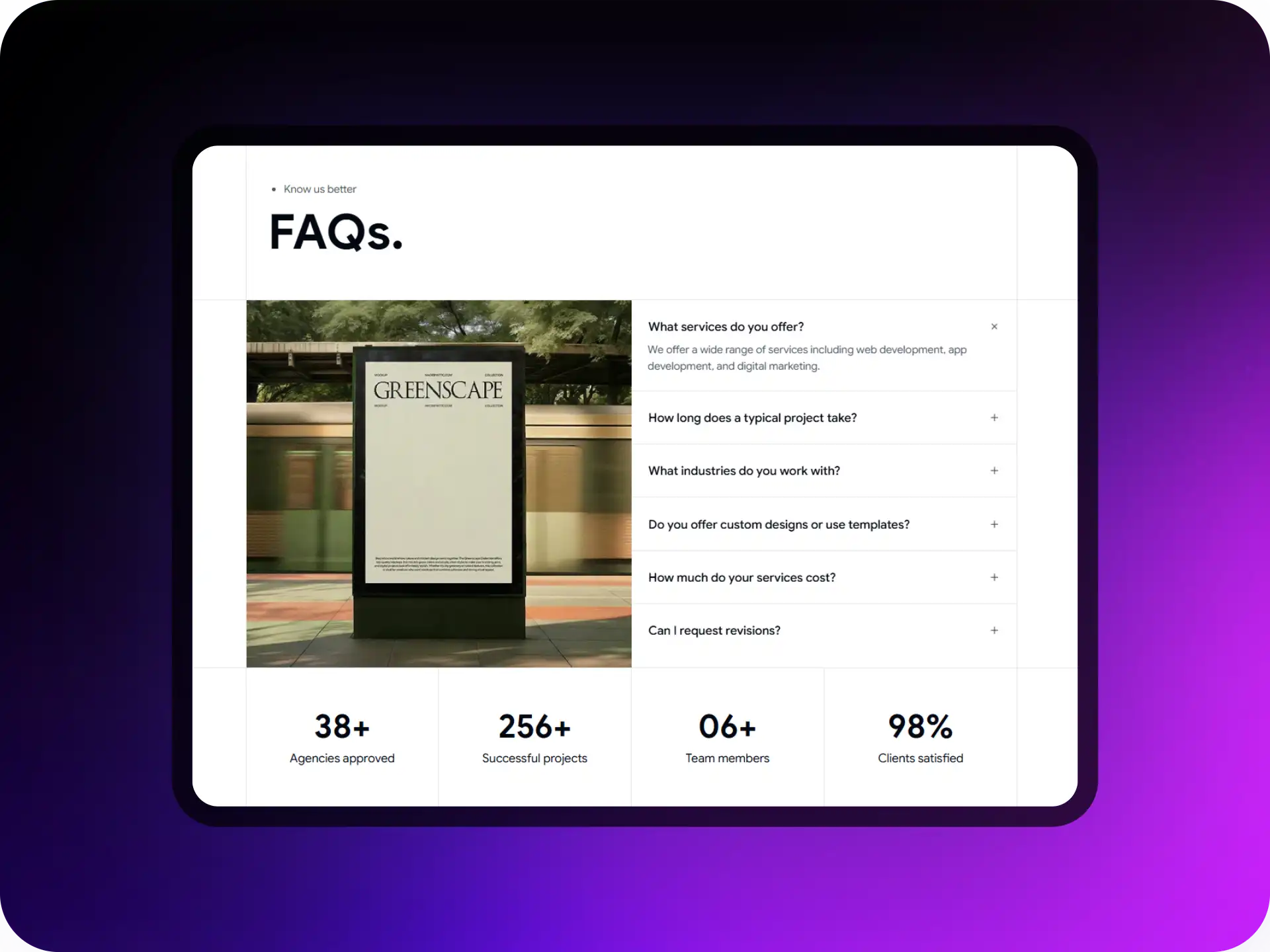 FAQ with Insights