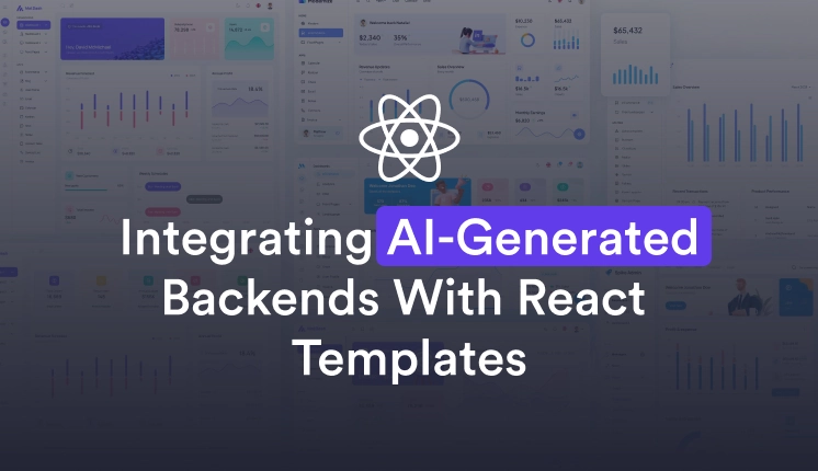 The Hybrid Stack: Integrating AI-Generated Backends with Premium React Templates
