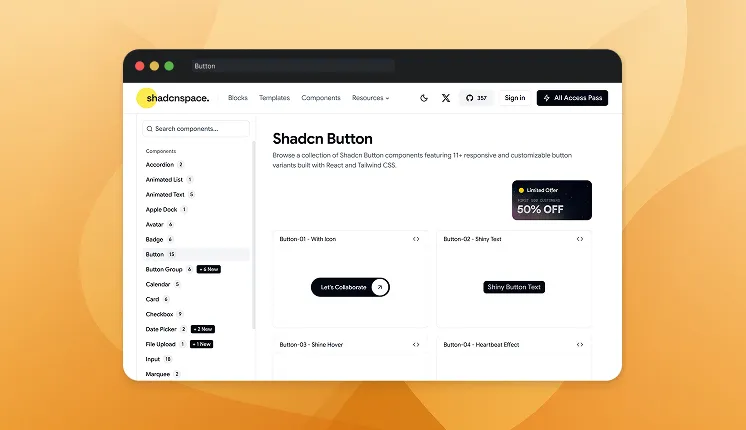 shadcn Button