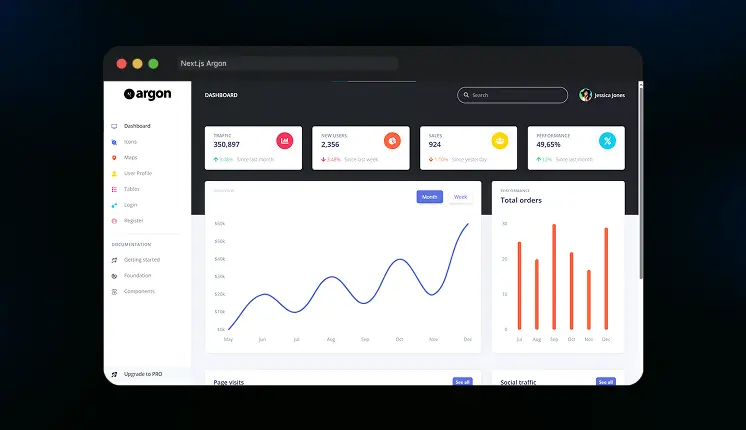 Next.js Argon
