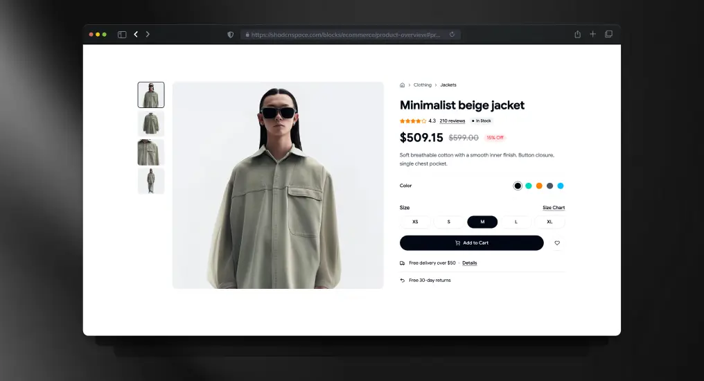 Product Overview Block