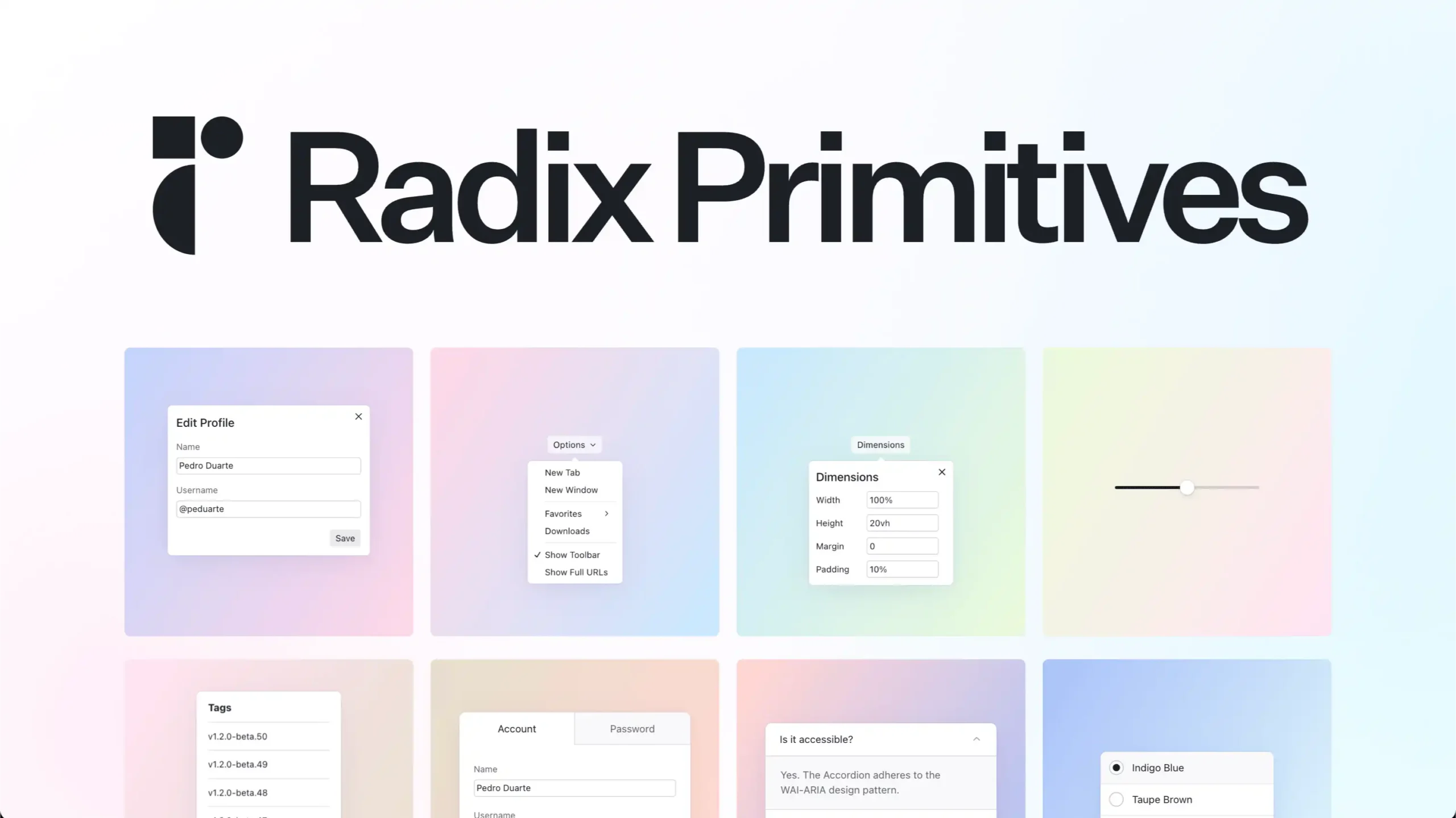 Radix UI React NPM