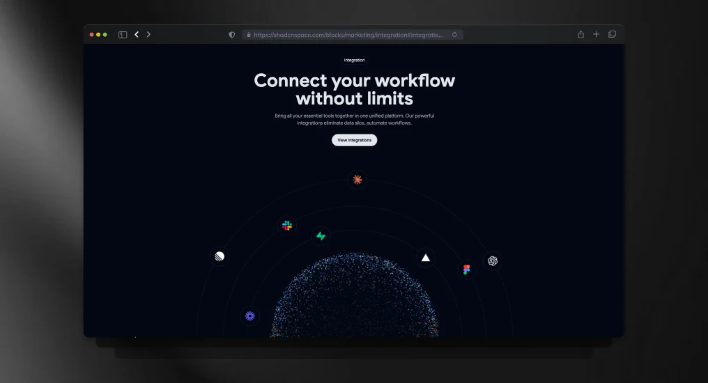 Unified Integrations Block
