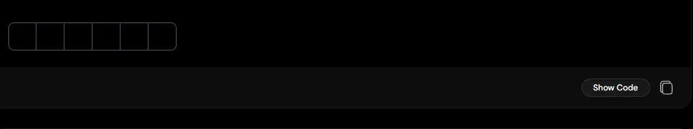 OTP Input