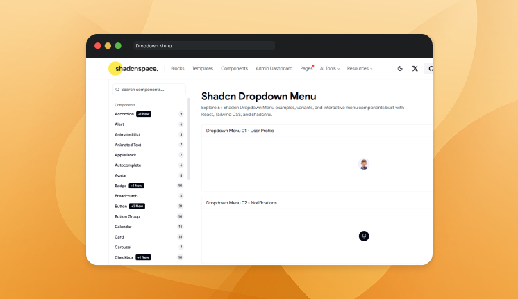 Dropdown Menu
